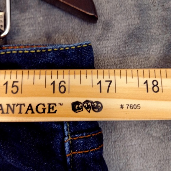 Lucky Brand Womens Sweet N Low Bootcut Jeans 33x29 Dark Wash Stretch Y2K Style - Picture 4 of 11